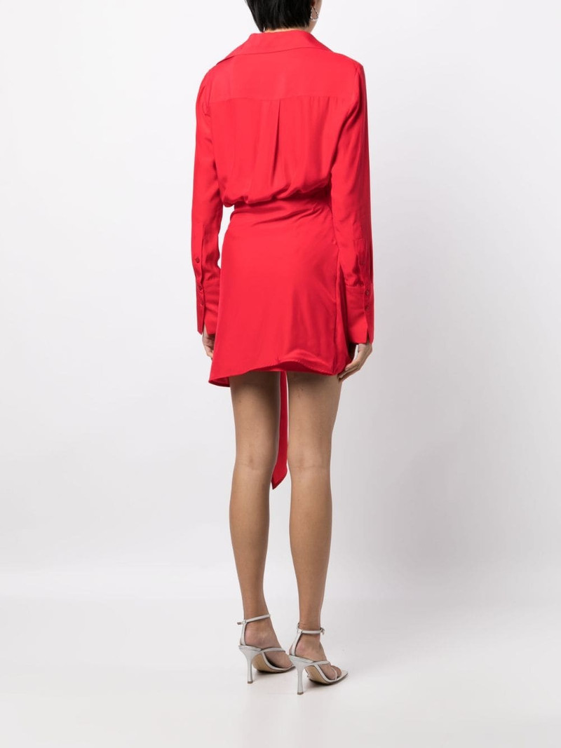 Gravia silk mini dress 4