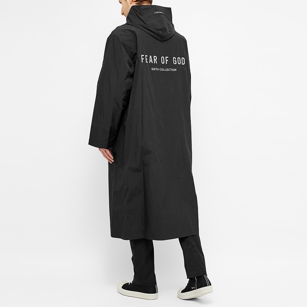 Fear of God Nylon Hooded Rain Jacket - 7