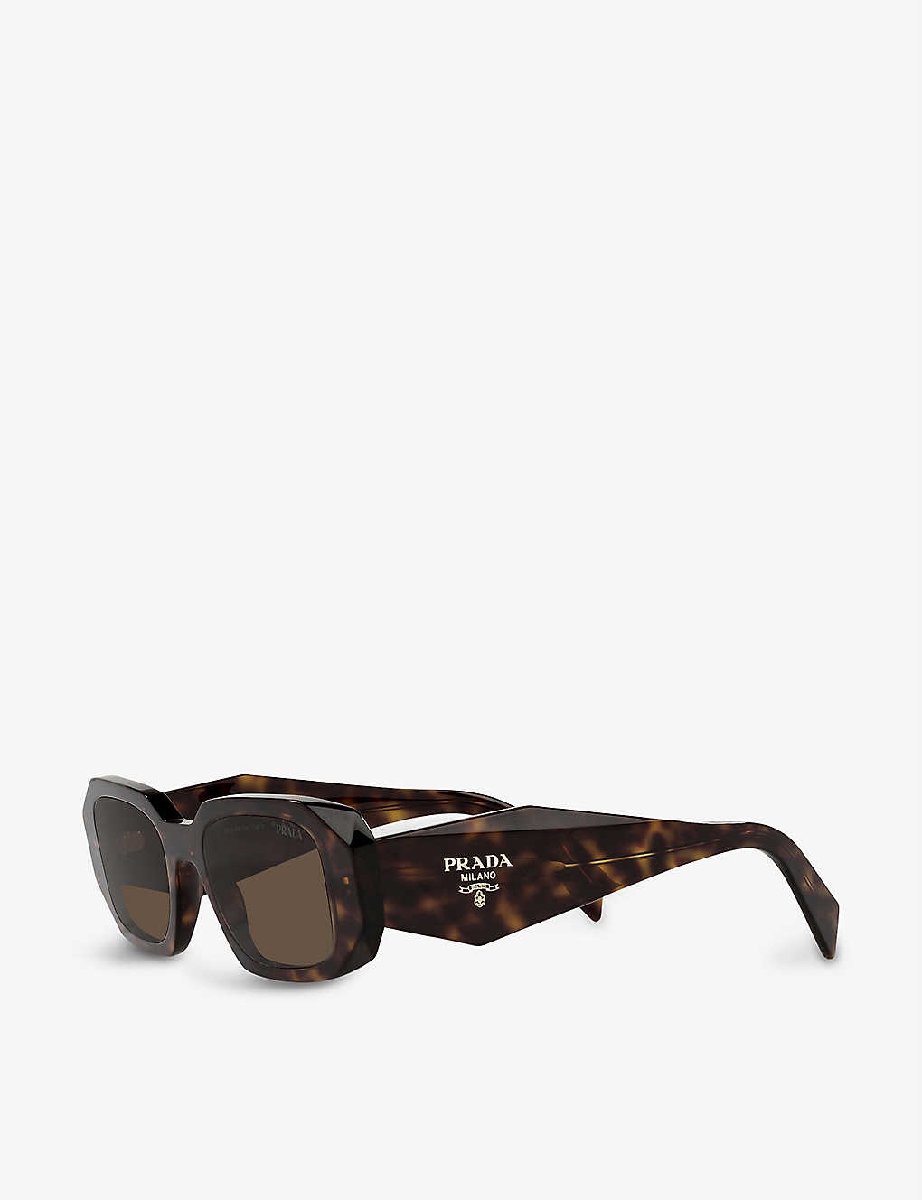 PR 17WS rectangular-frame tortoiseshell sunglasses - 3