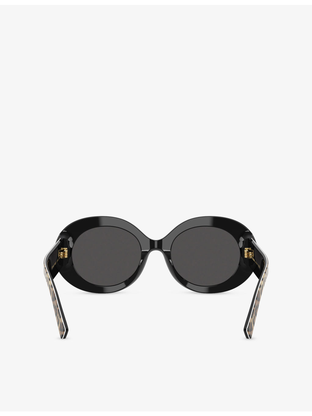 DG4448 Leopard-Print Acetate Sunglasses - 4