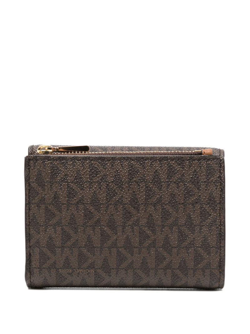 MICHAEL KORS Medium Bryant Signature logo wallet outlook