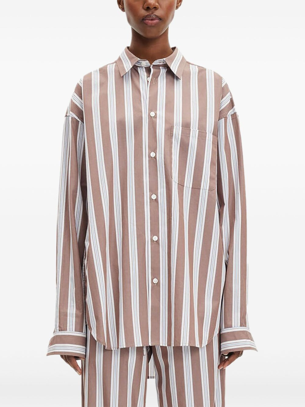 striped cotton shirt - 2
