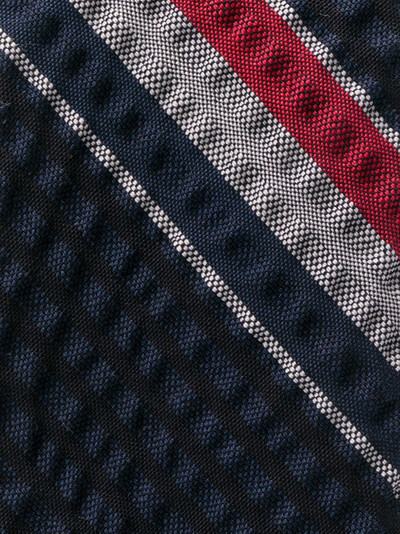 Thom Browne Rwb Seersucker Classic Tie outlook