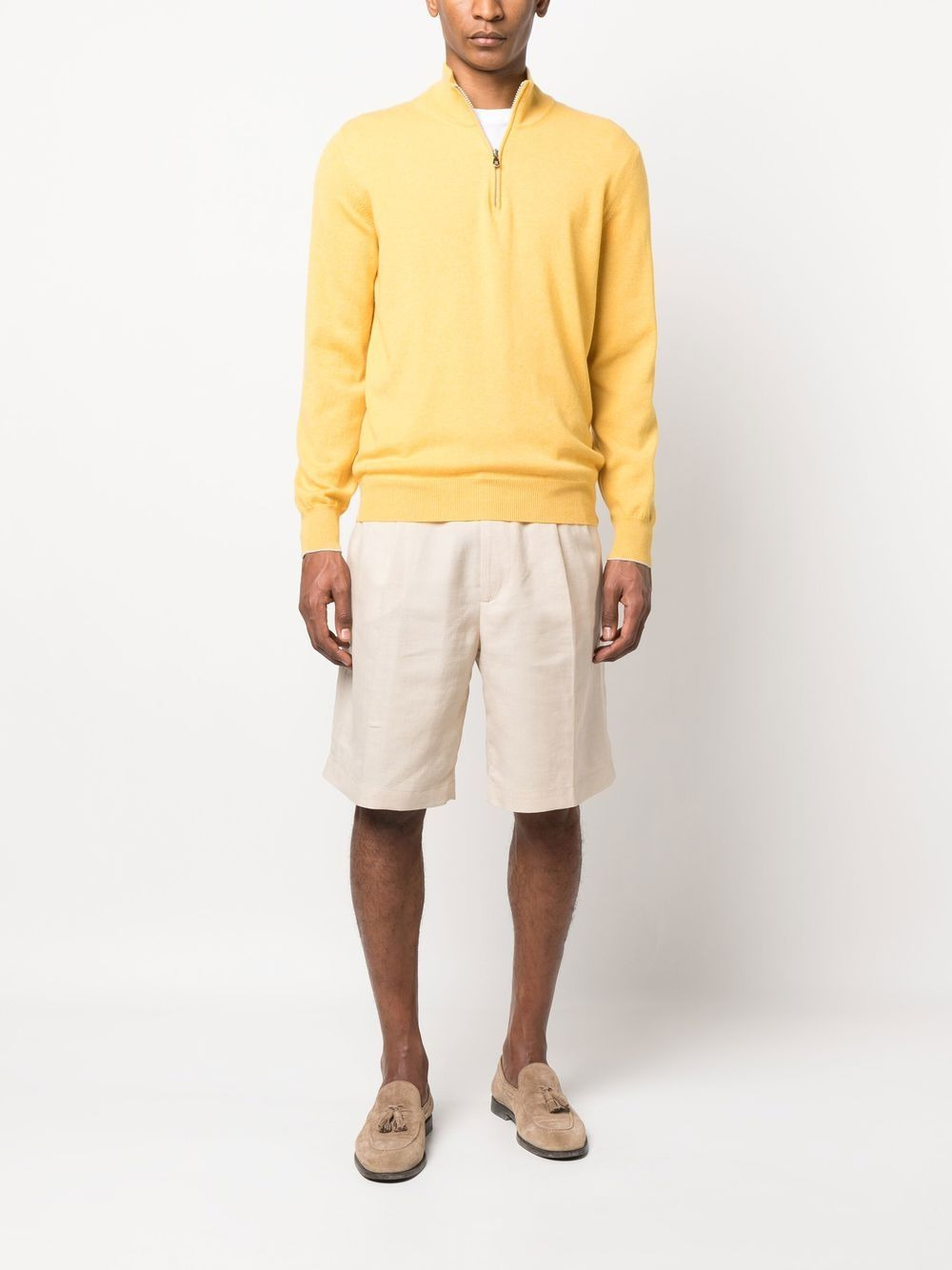 high-neck cashmere jumper - 2