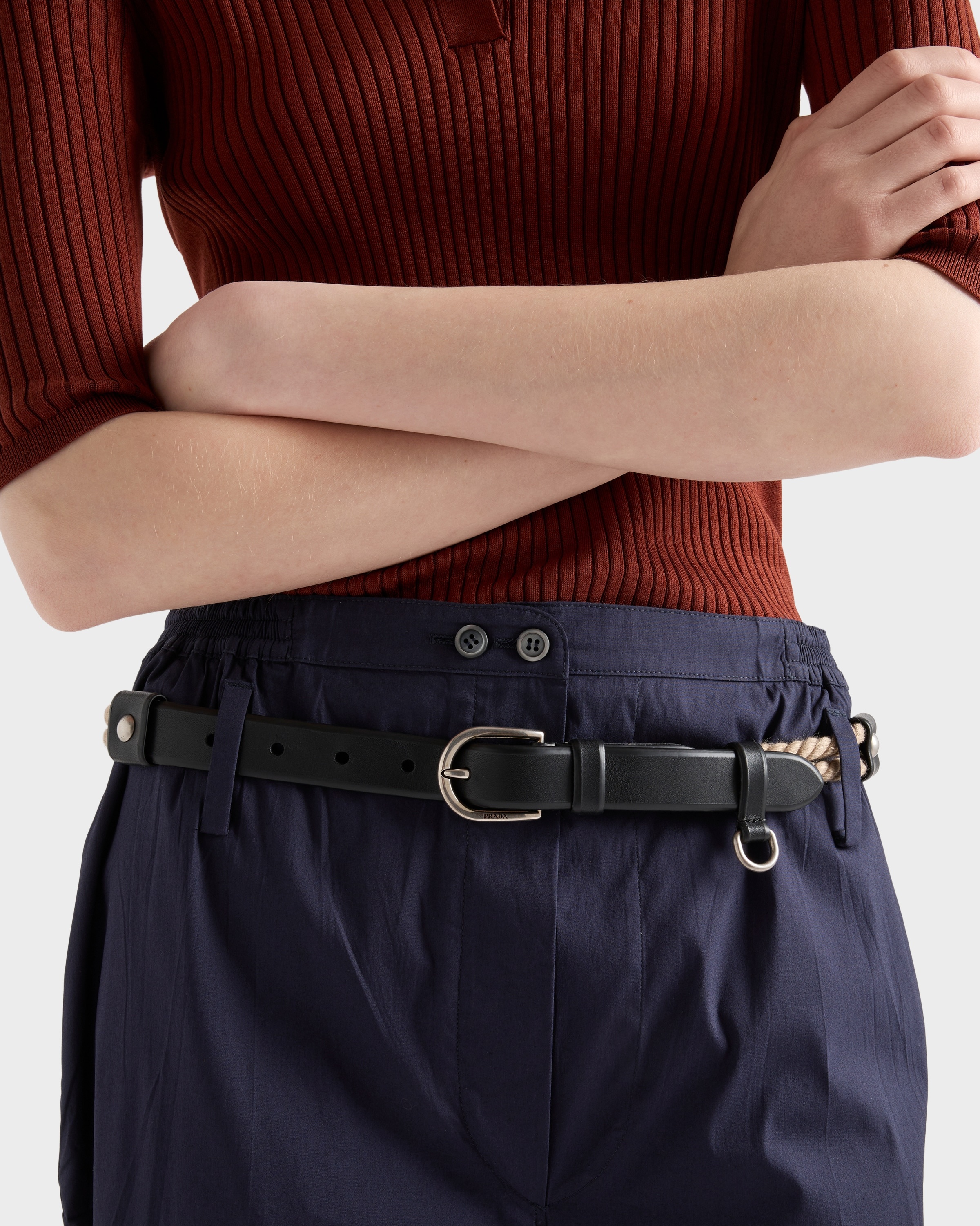 Cotton poplin pants - 3