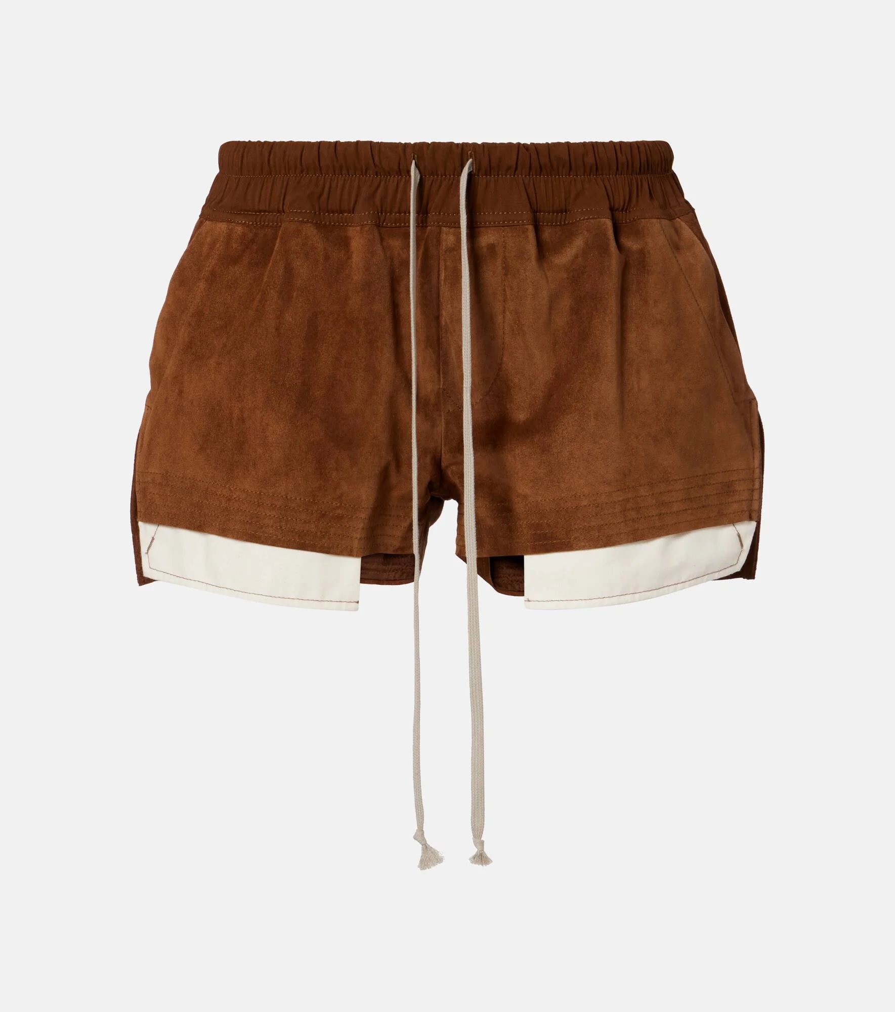 Suede shorts - 1