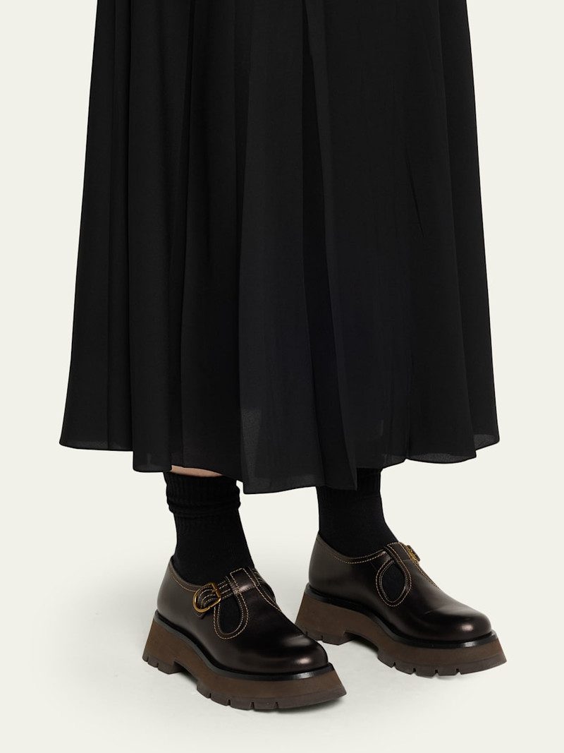 3.1 Phillip Lim Kate Lug-Sole Mary Jane Loafers outlook