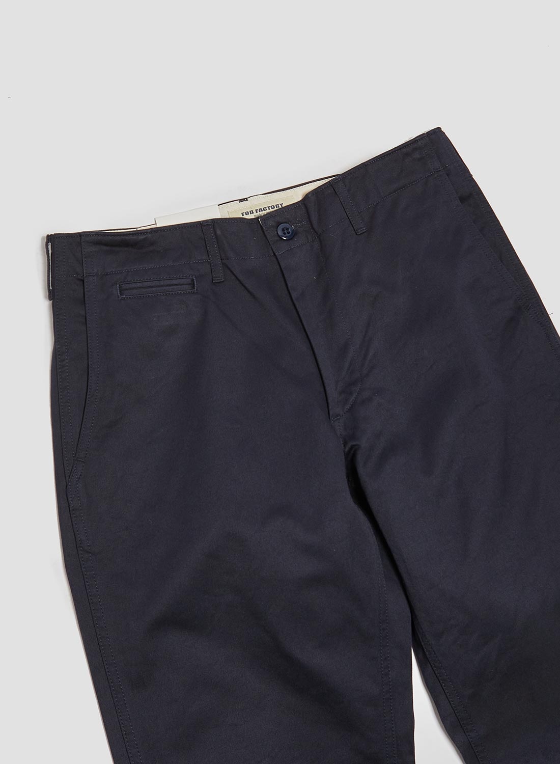 FOB Factory Narrow U.S Trousers Navy - 2