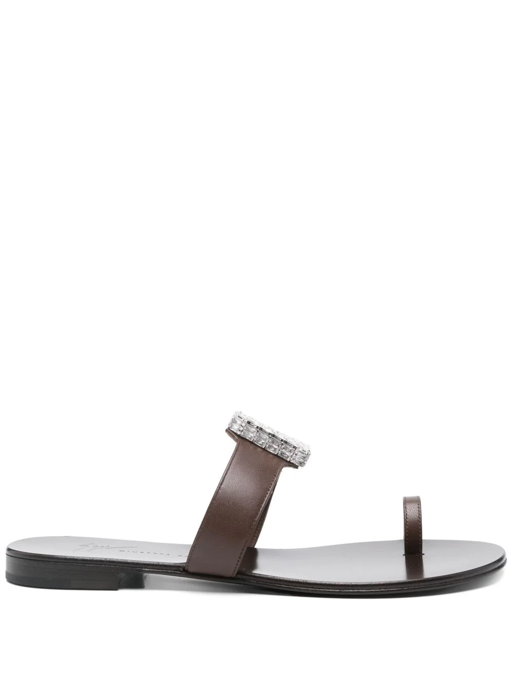 leather slides - 1