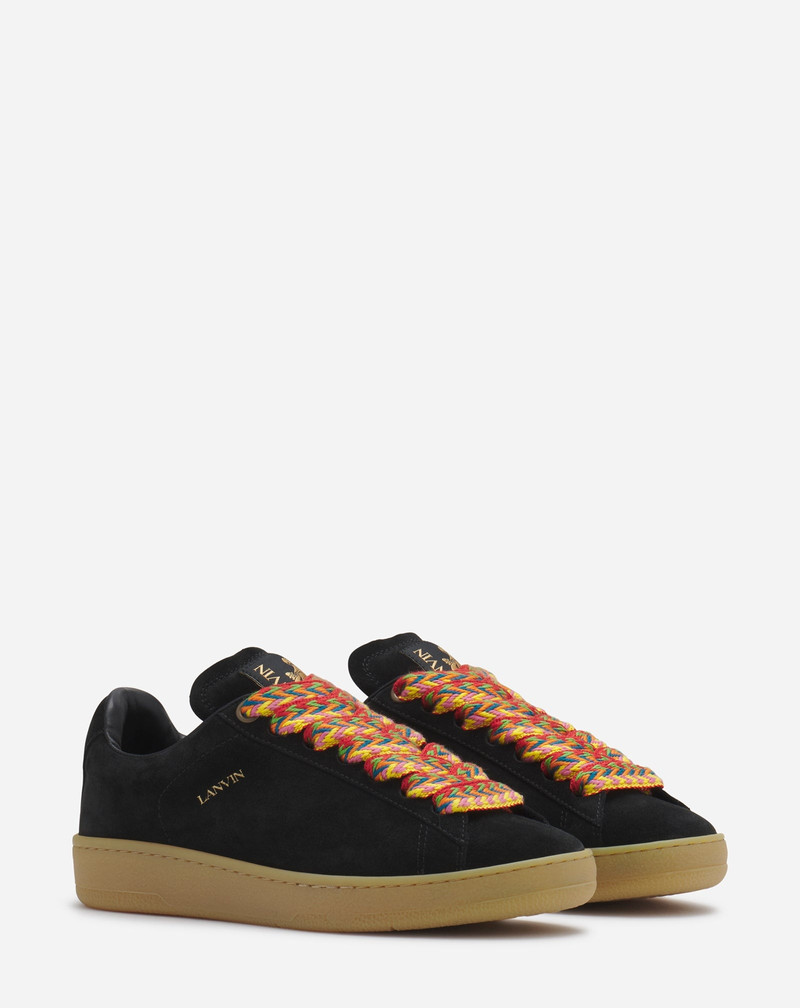 Lanvin SUEDE LITE CURB SNEAKERS outlook