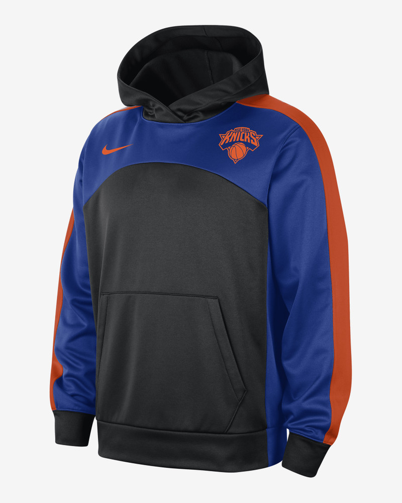 New York Knicks Starting 5 Nike Men's Therma-FIT NBA Graphic Hoodie 1