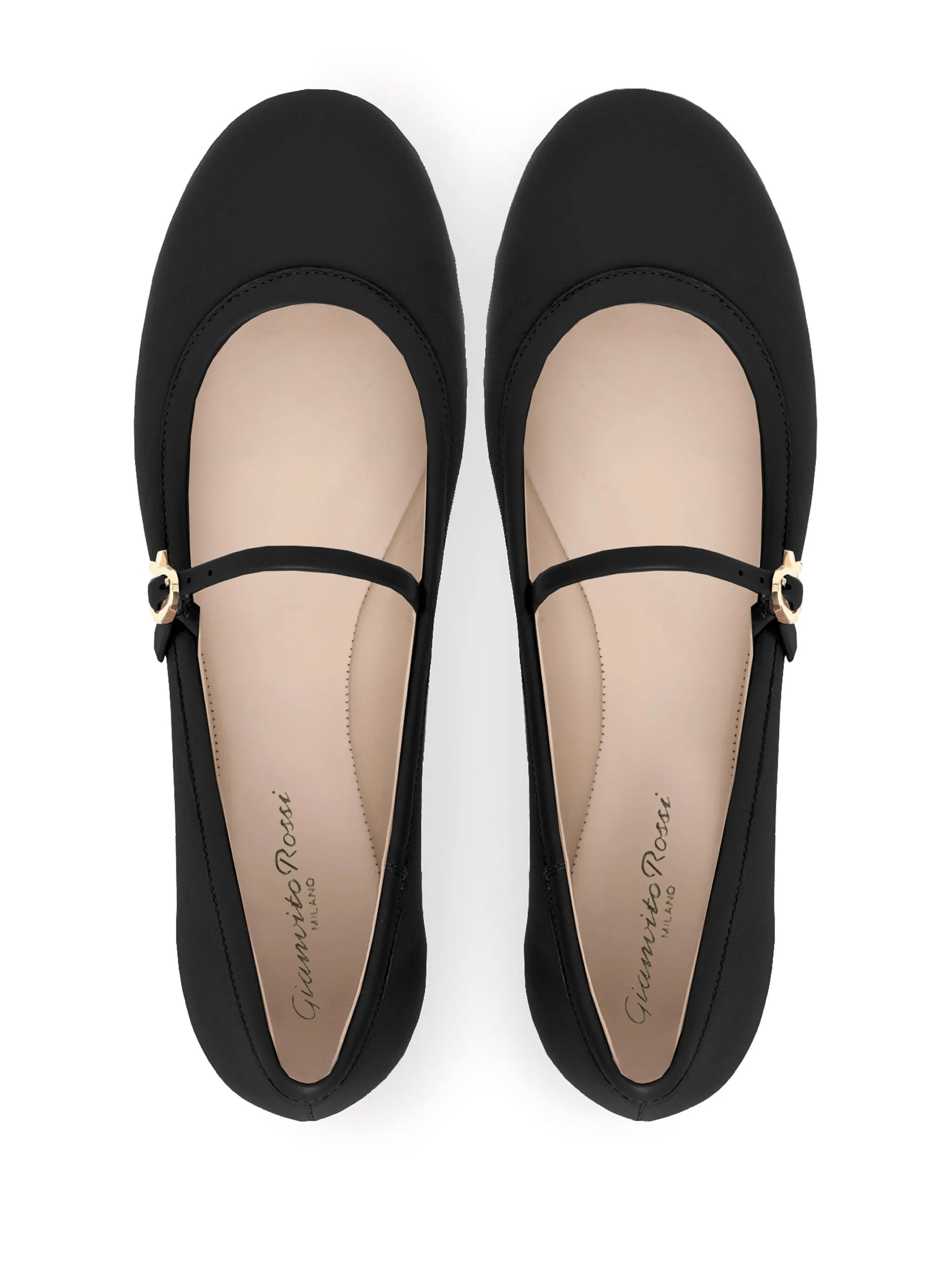Carla leather ballerina shoes - 3