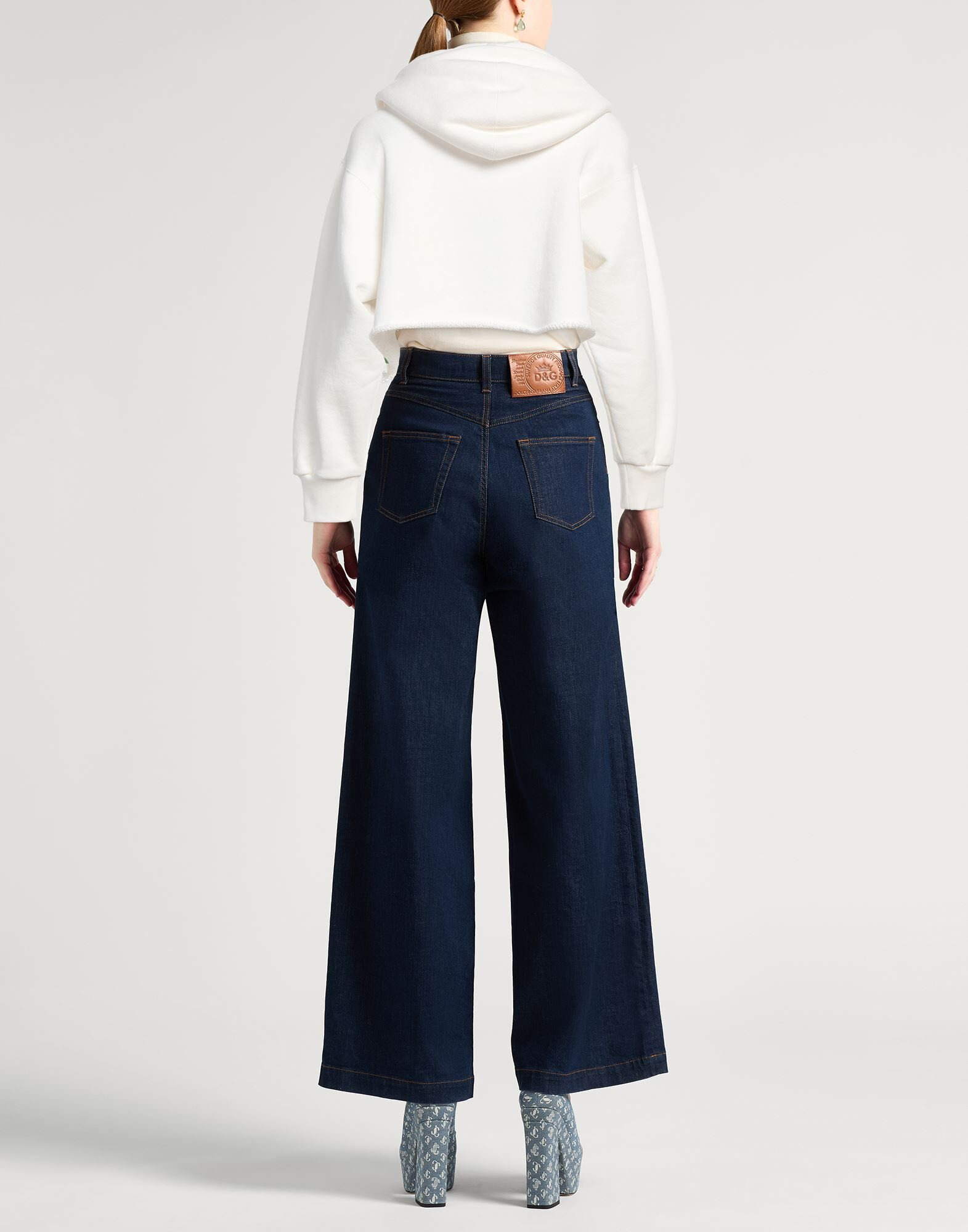 Off white Women's Hooded Sweatshirt - 3