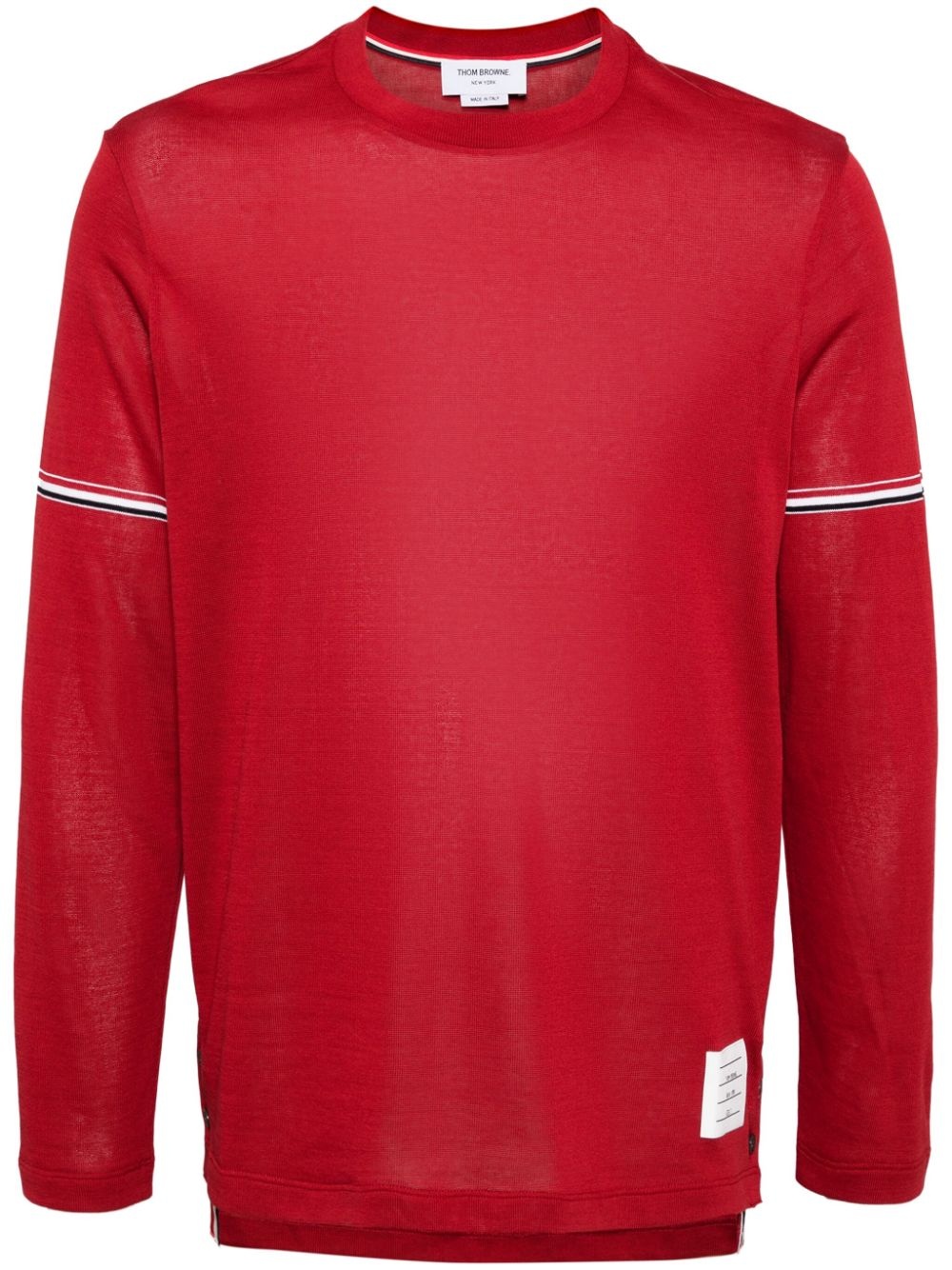 cotton stripe T-shirt - 1