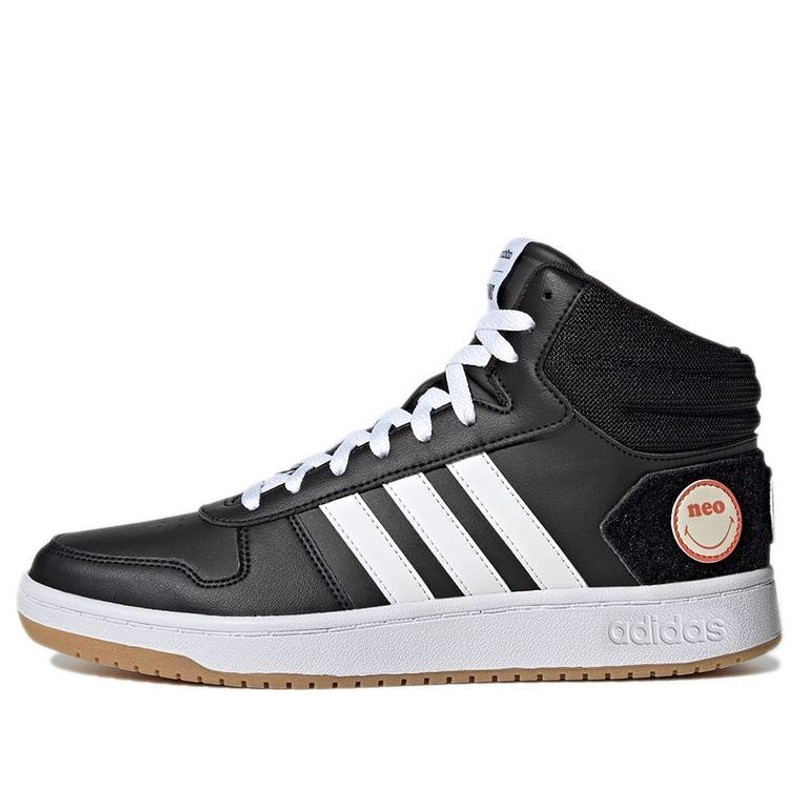 adidas neo Hoops 2.0 Mid 'Black White' GY7616 - 1
