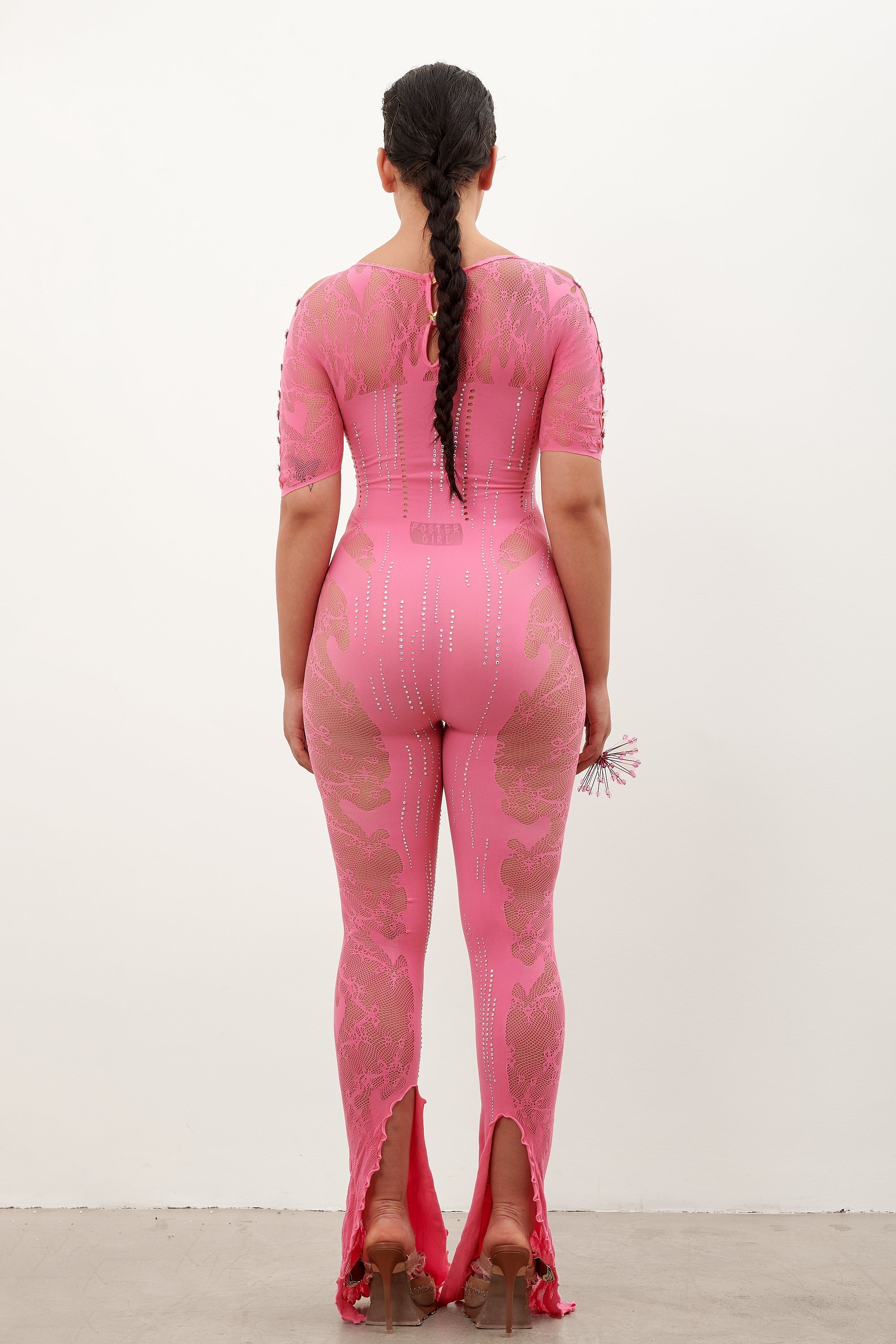 DELPHINE JUMPSUIT FUCHSIA PINK - 4