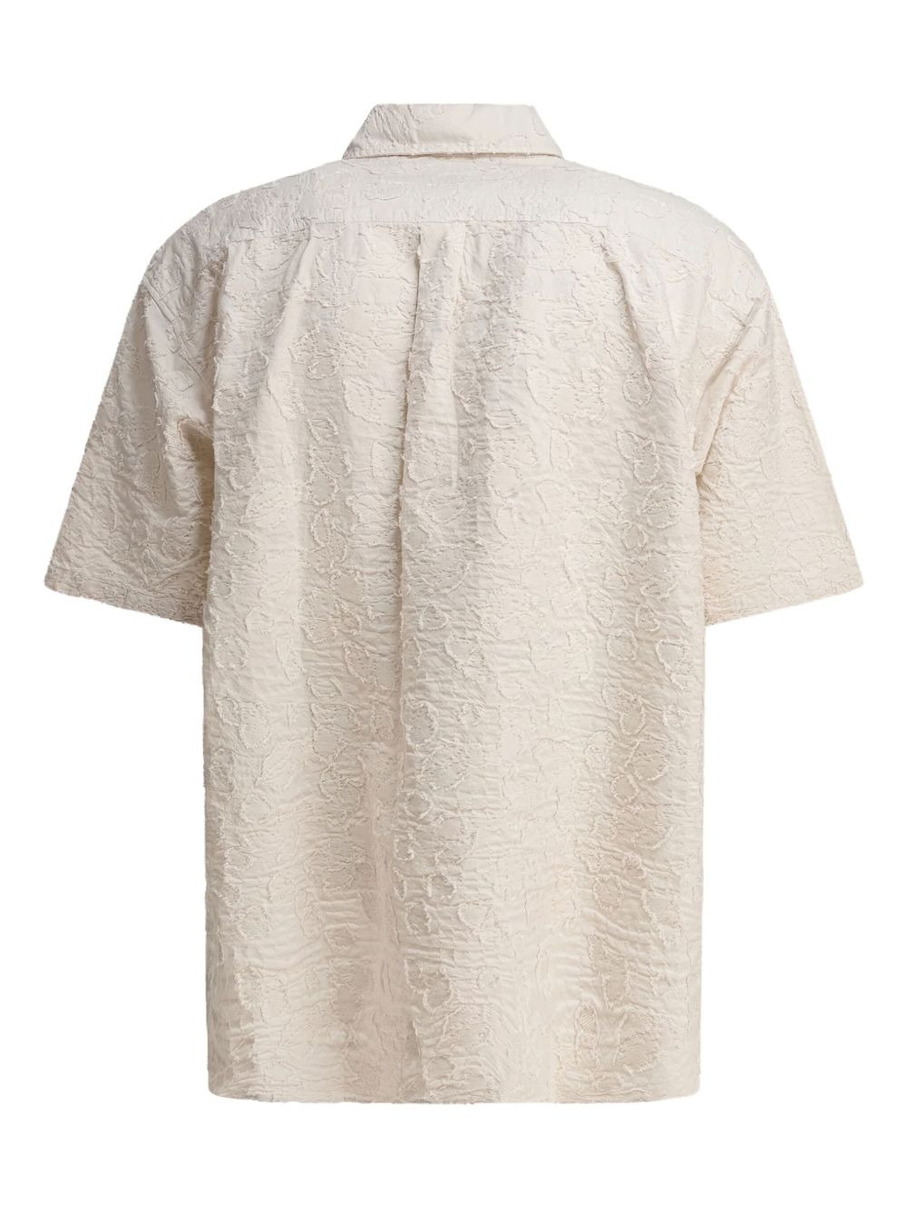 textured short-sleeve shirt - 2