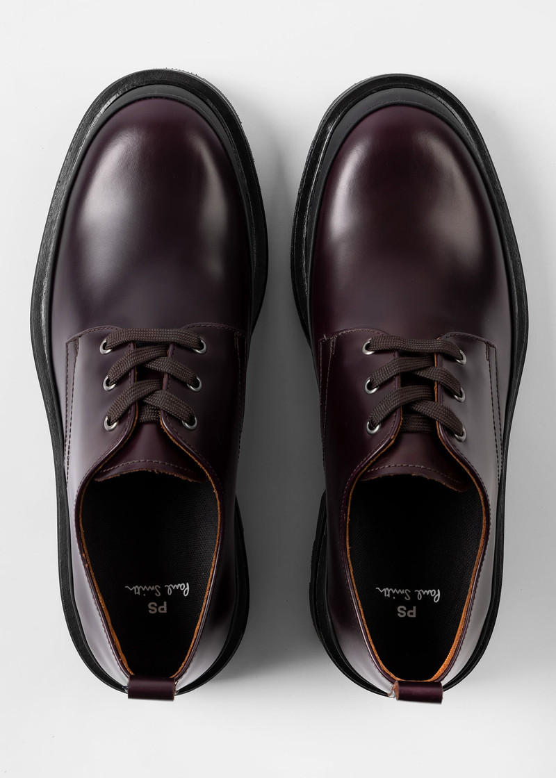 Leather 'Willie' Derby Shoes 5