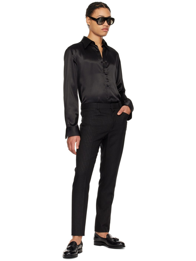 TOM FORD Black Stripe Trousers outlook