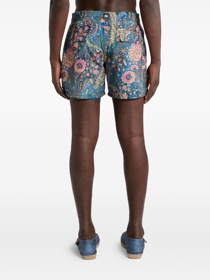 paisley-print swim shorts 3