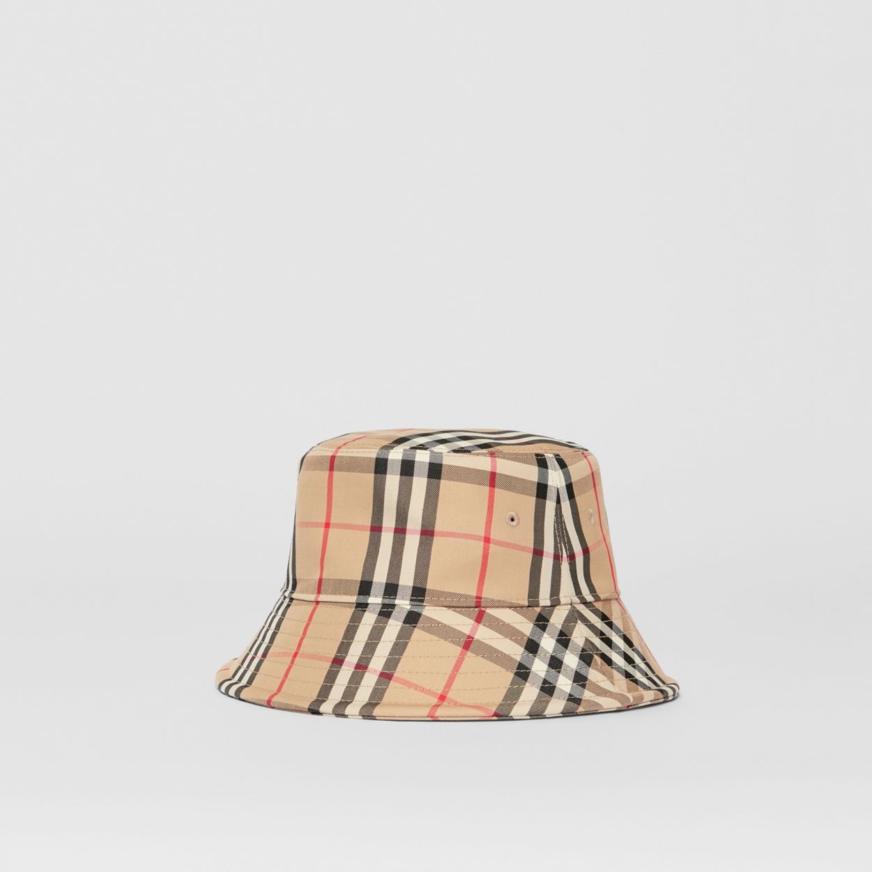 Vintage Check Technical Cotton Bucket Hat - 5