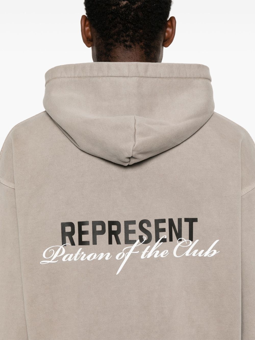 Patron of The Club cotton hoodie - 5