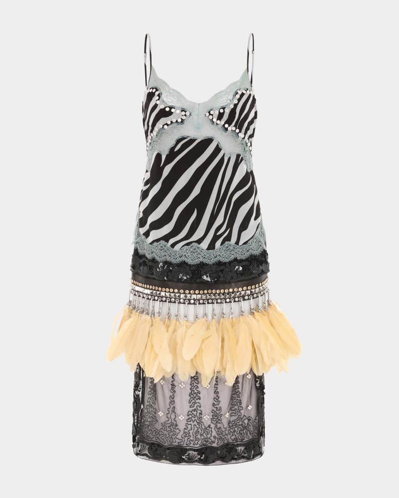BENEDETTA MIDI DRESS IN PRINTED CHIFFON 1