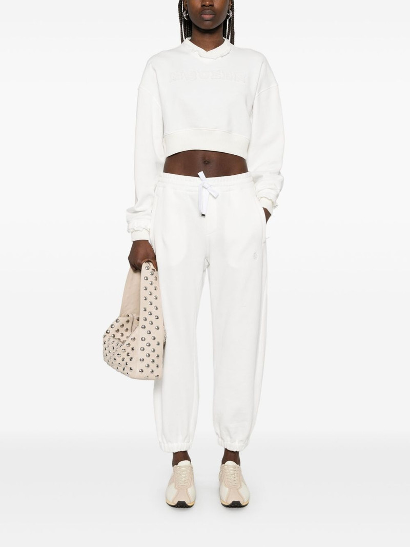 Alexander McQueen cropped sweatshirt outlook