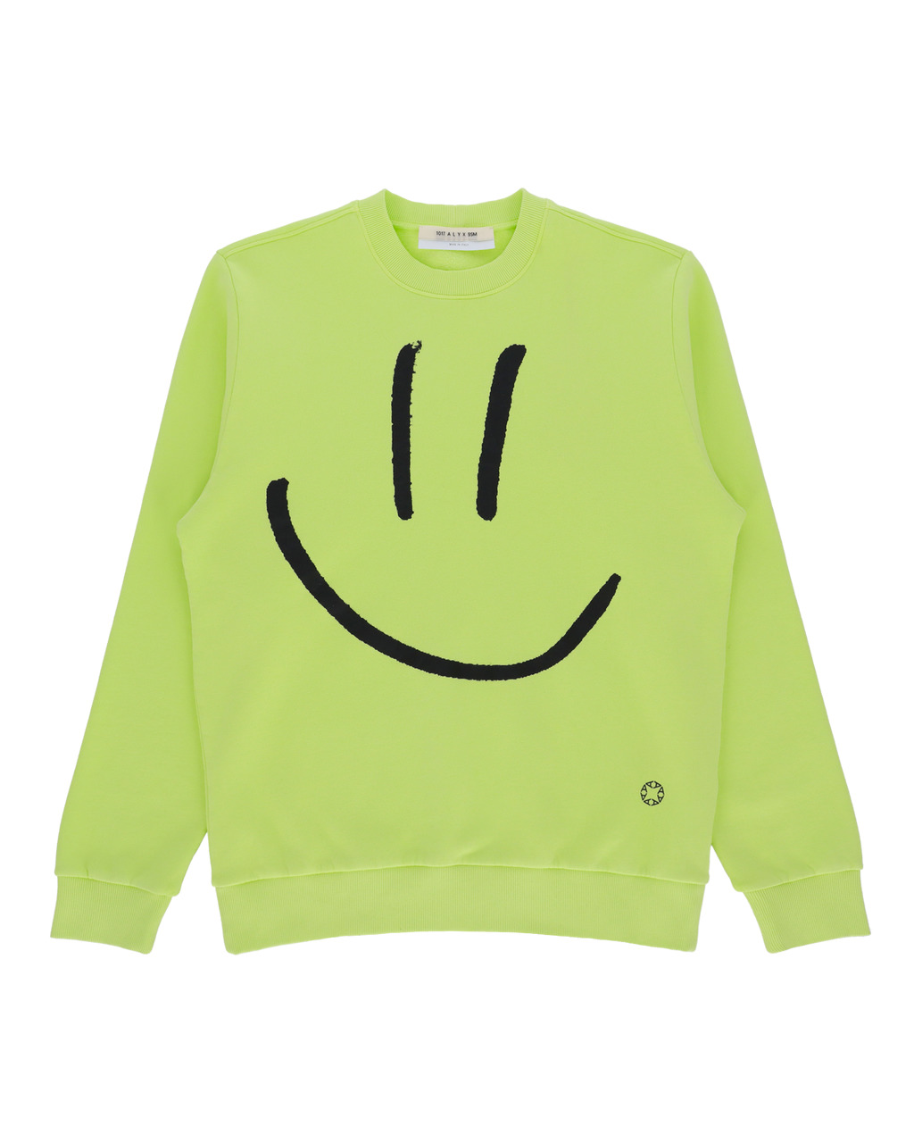 ALYX SMILEY CREWNECK SWEATSHIRT - 1