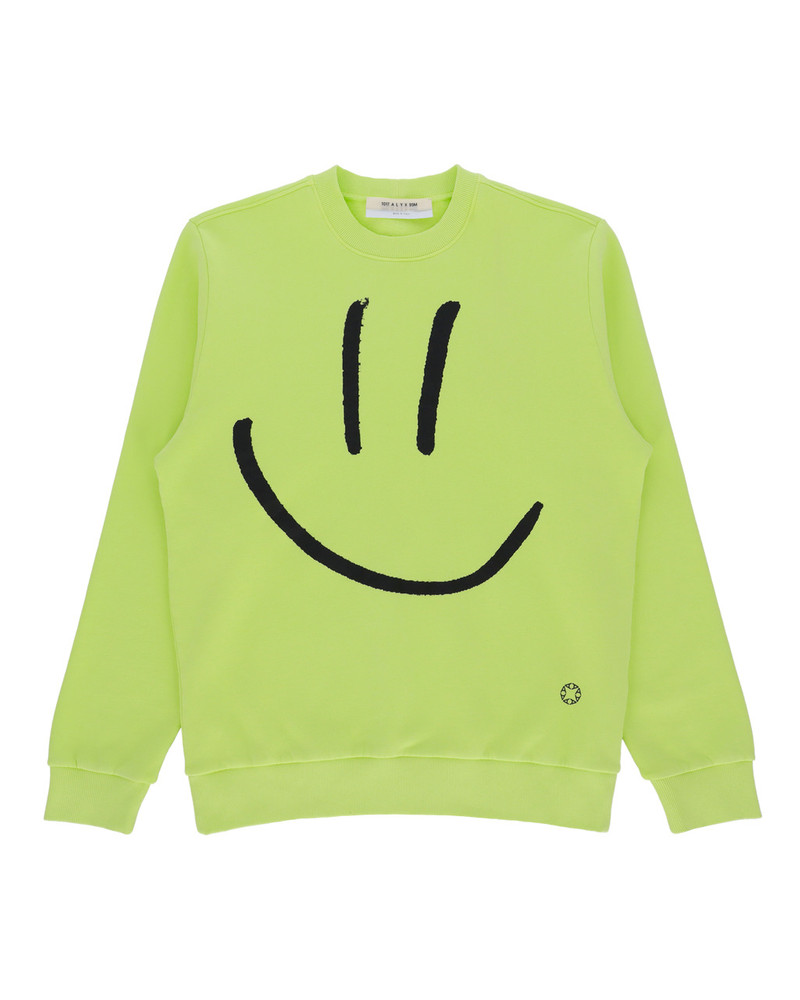 ALYX SMILEY CREWNECK SWEATSHIRT 1