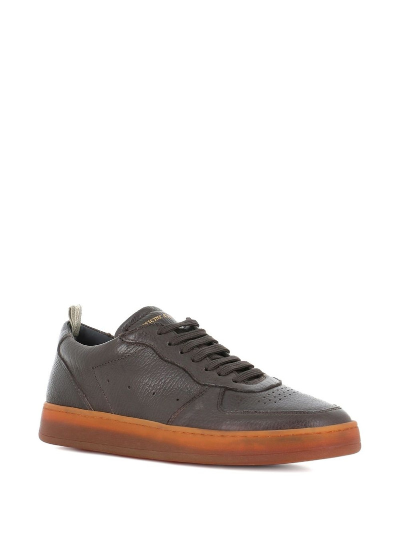 OFFICINE CREATIVE leather low-top sneakers outlook