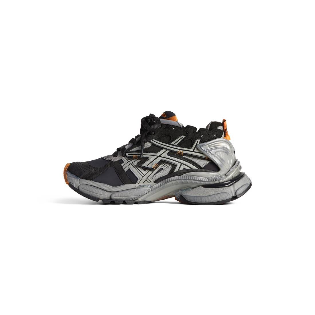 Men's Runner Sneaker in Black - 4