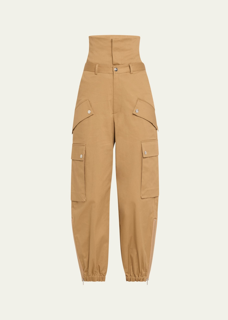 Double Waistband Cargo Pants 1