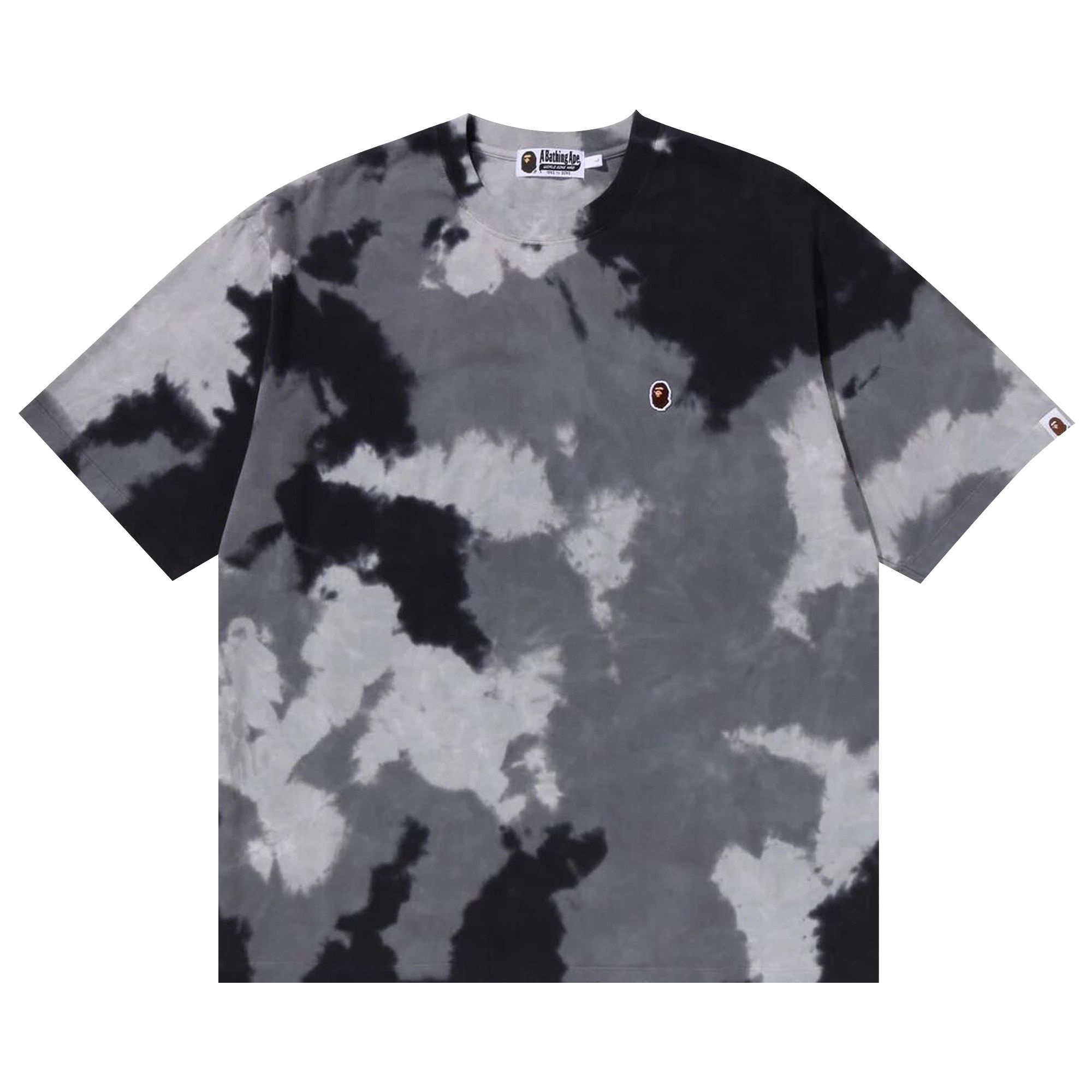 BAPE Chusen One Point Relaxed Fit Tee 'Black' - 1