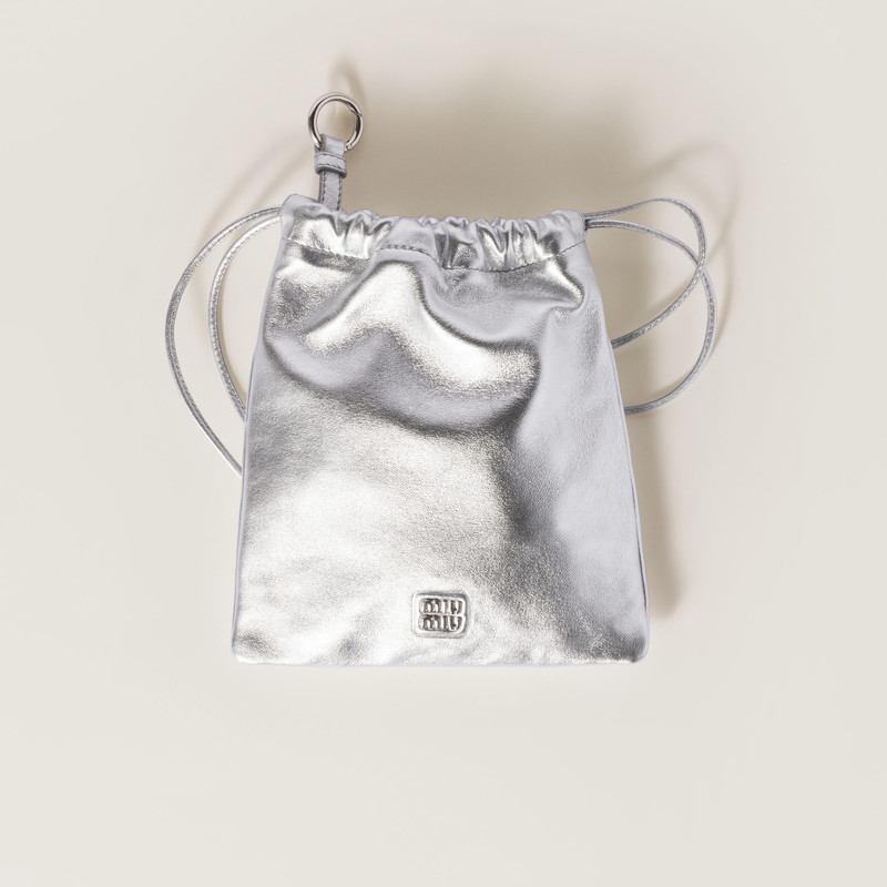 Nappa leather pouch 1