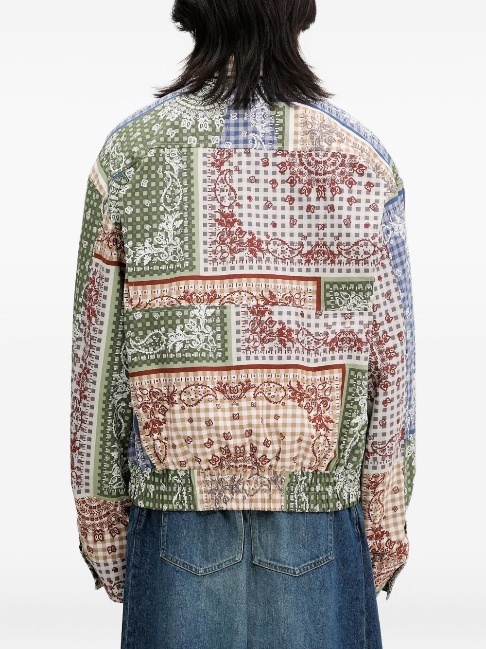 patchwork jacket - 3