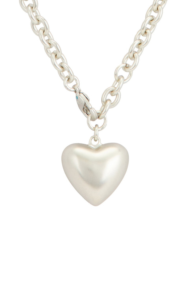 ROXANNE ASSOULIN Mini Puffy Heart Necklace outlook