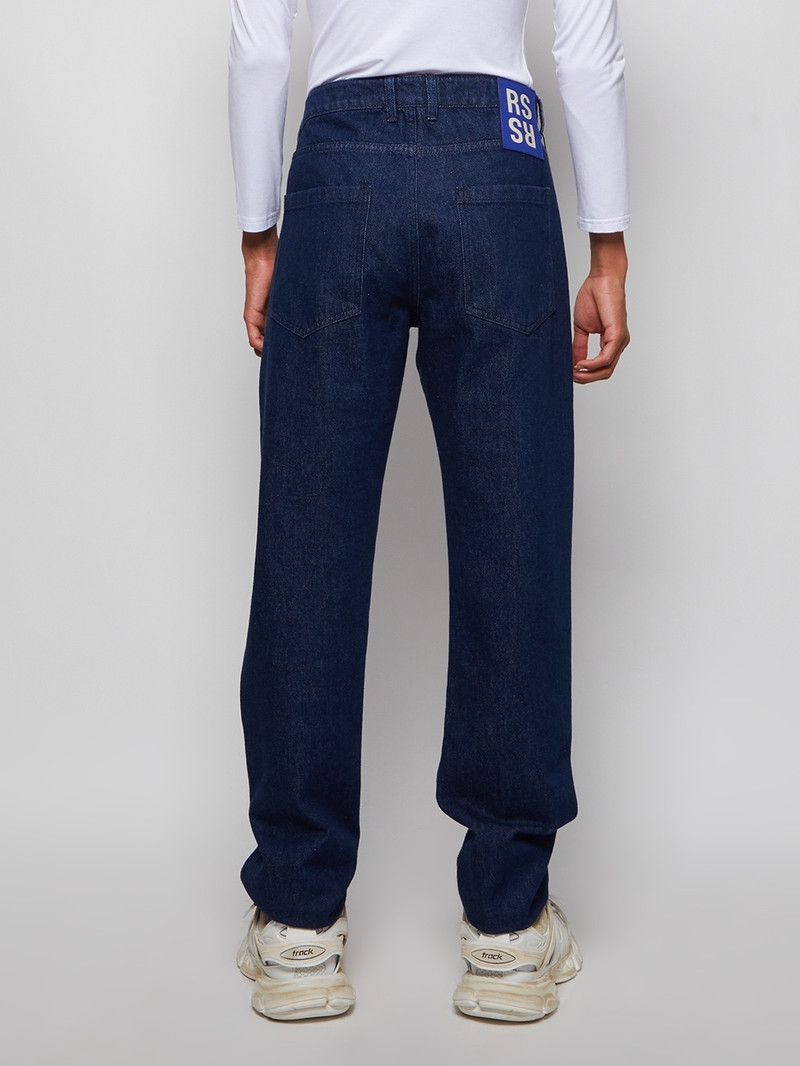 Slim Fit Denim Pants Dark Navy 5
