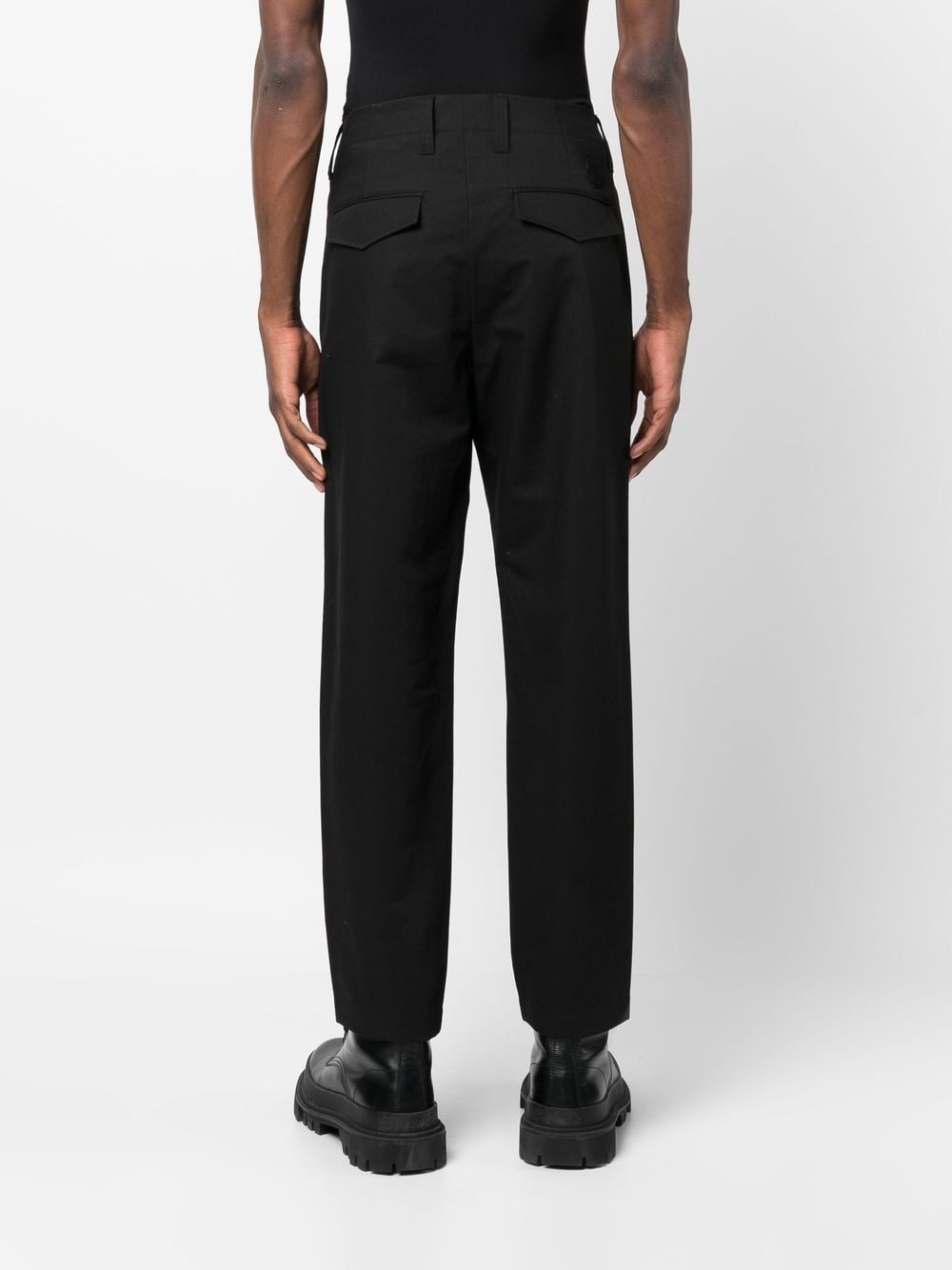 straight-leg trousers - 4