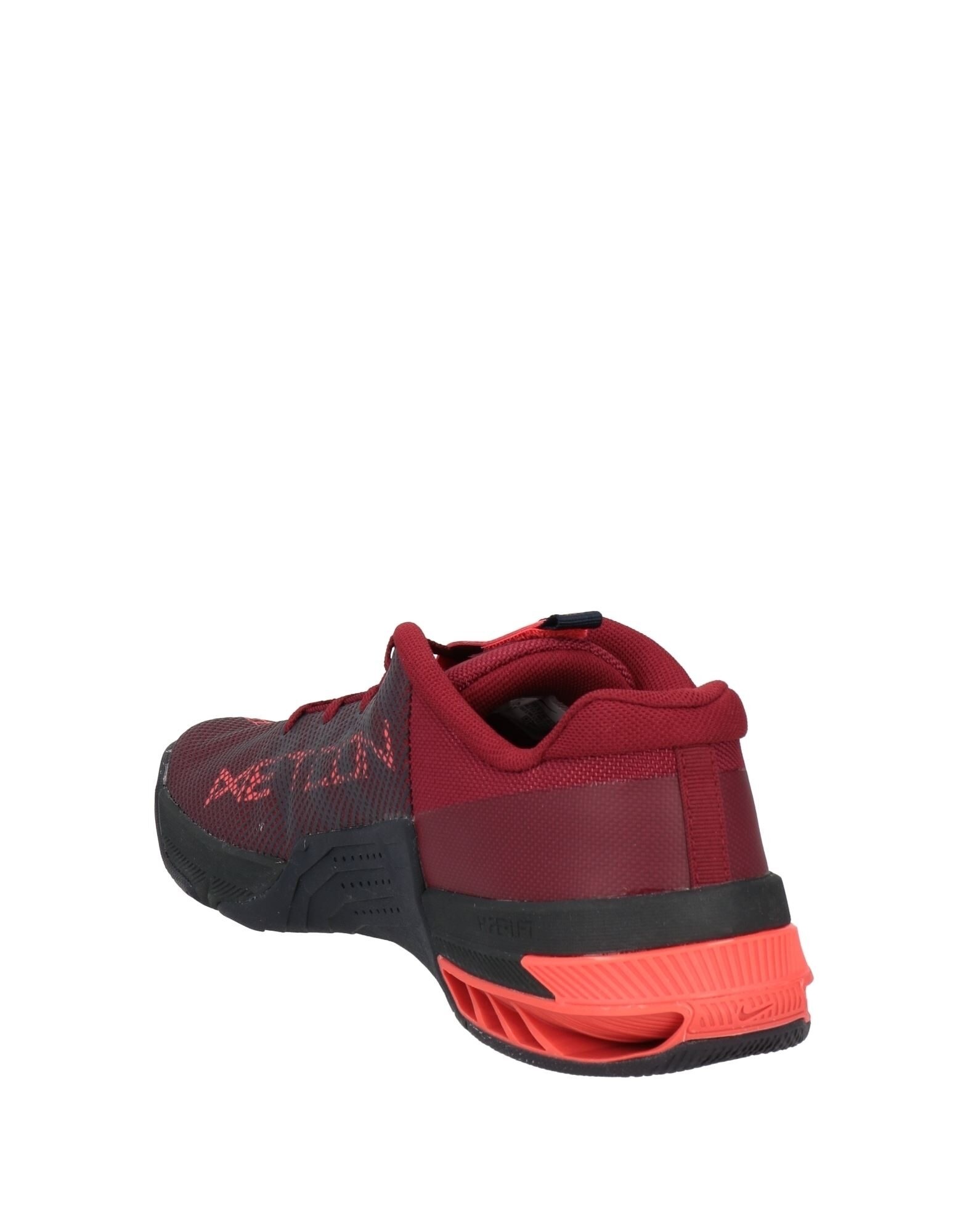 Burgundy Men's Sneakers - 3