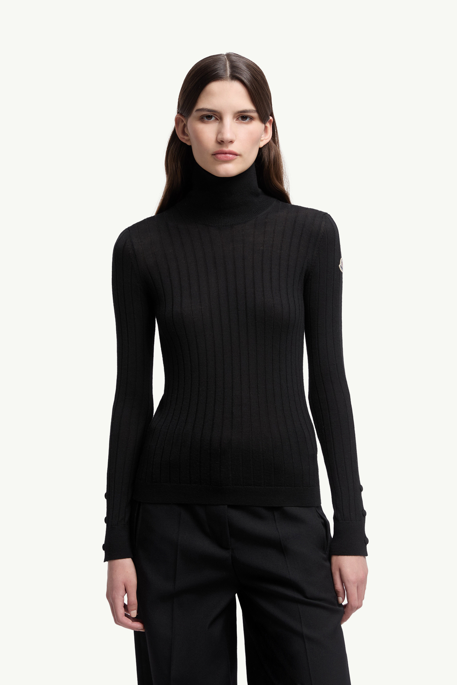 Wool & Cashmere Turtleneck Sweater - 3