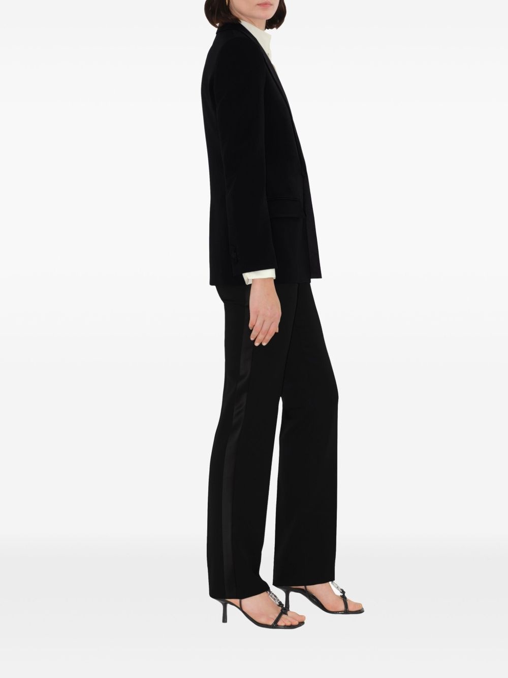wool blazer - 3