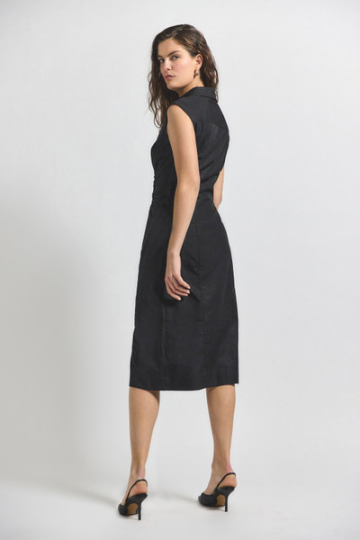 GUCCI NERA RUCHED BUTTON DOWN DRESS outlook