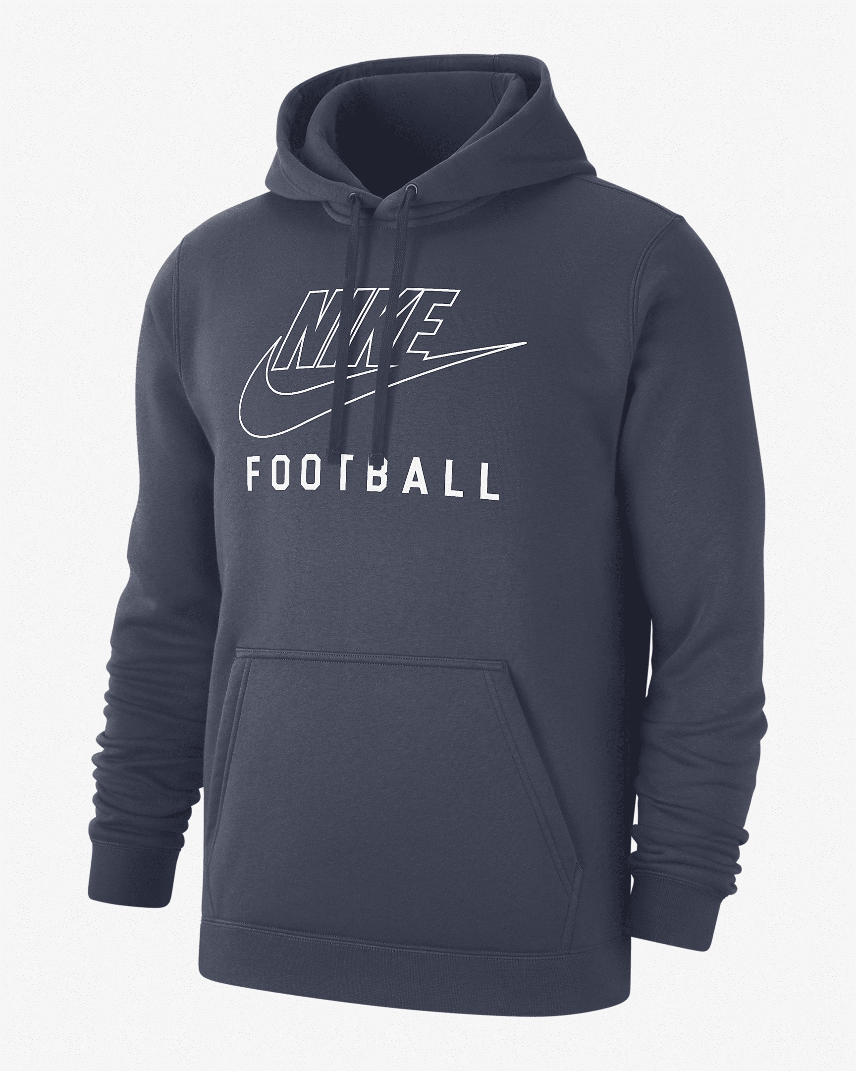 Nike Swoosh Club Fleece Men's Football Pullover Hoodie - 1