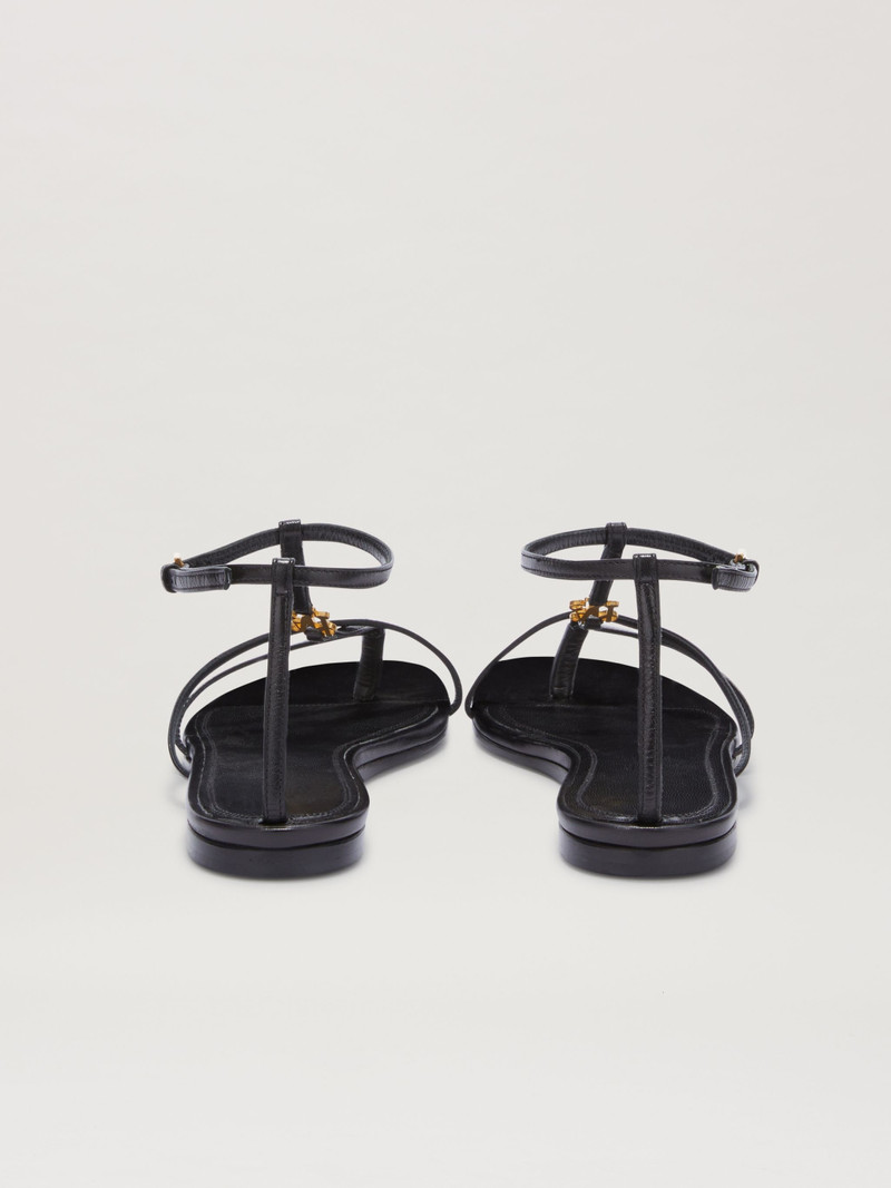 Palm Angels Lategram Flat Sandals outlook