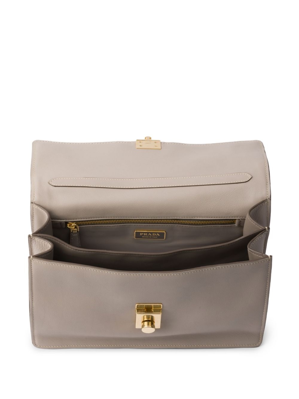 medium leather shoulder bag - 4