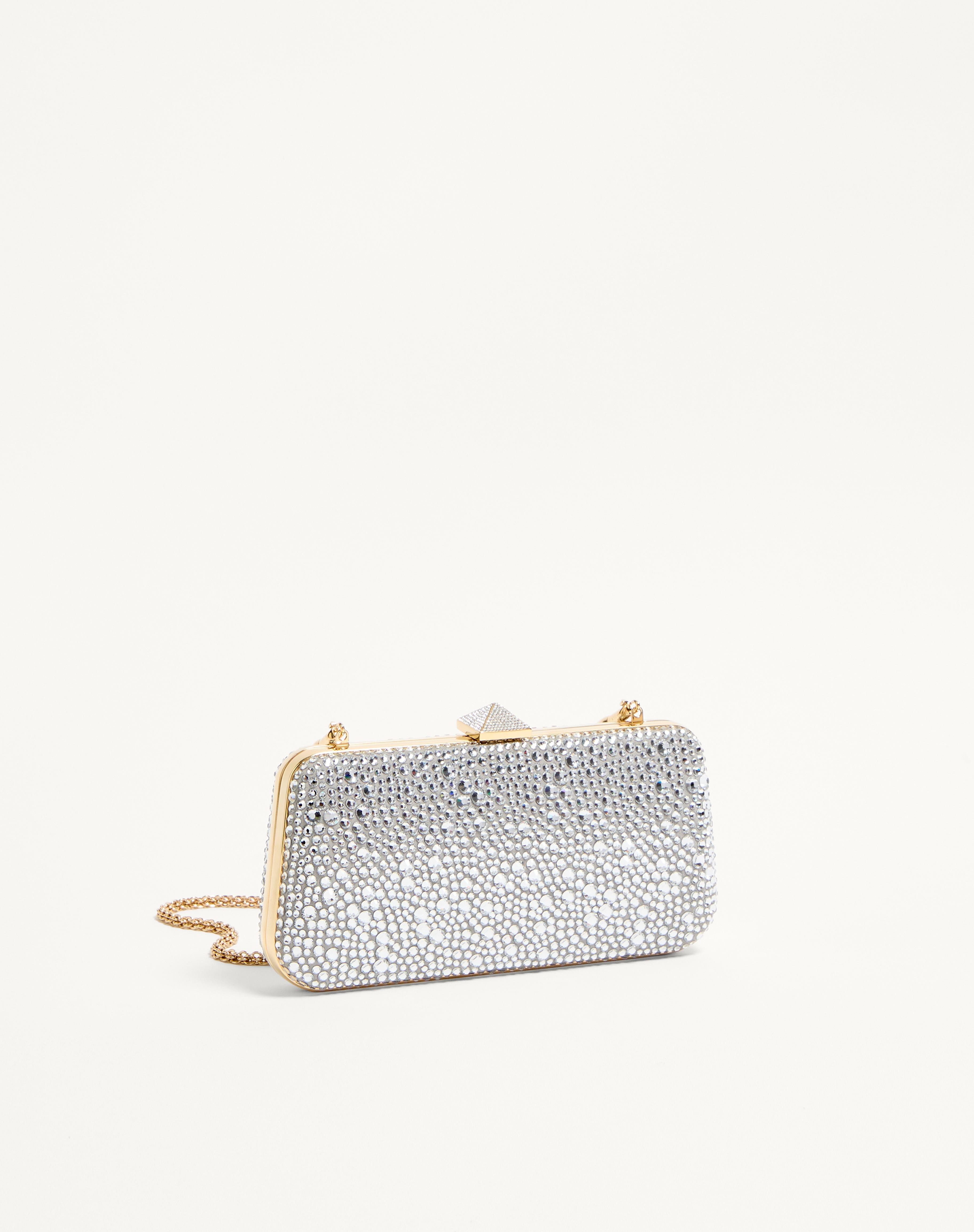 CARRY SECRETS RHINESTONE MINAUDIERE - 3