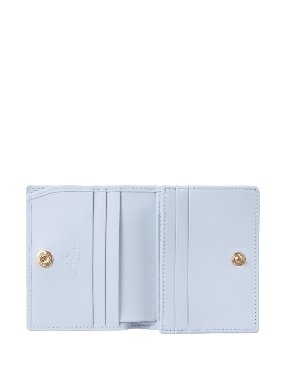 Pegaso-motif leather wallet - 3