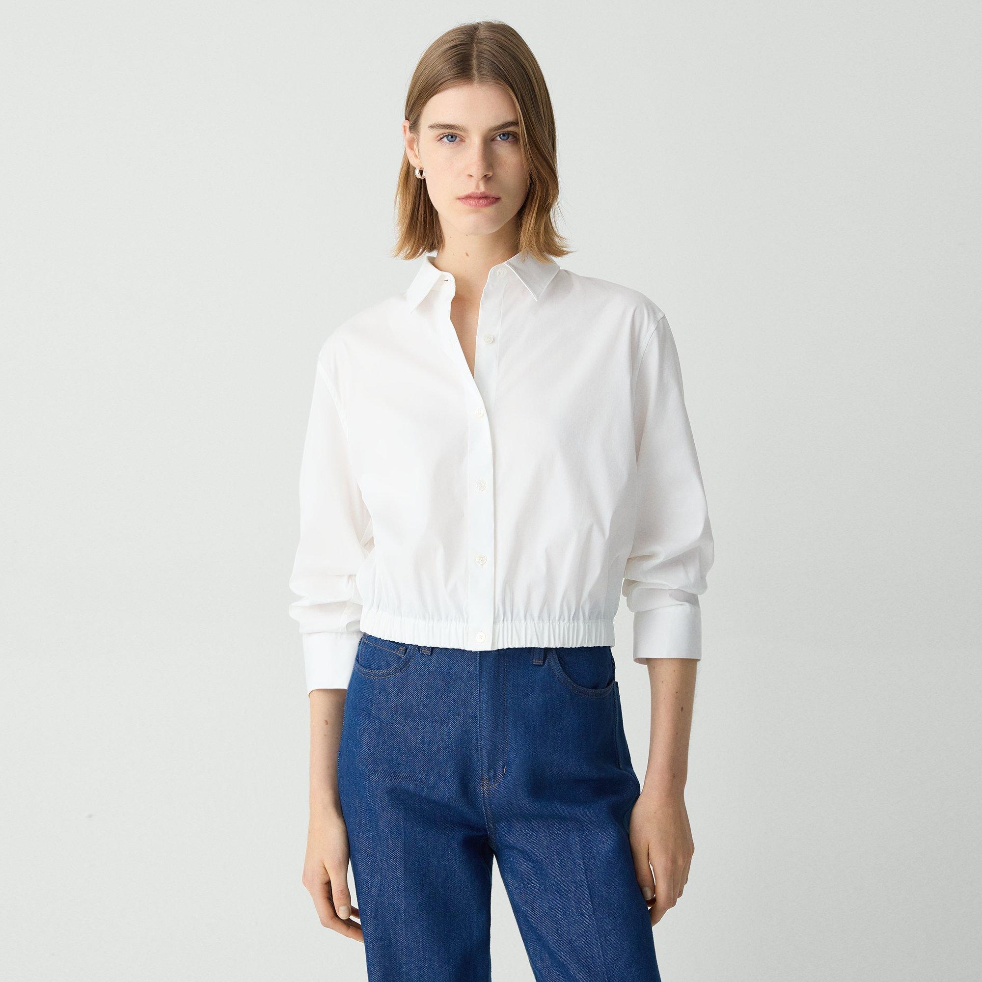 Cropped Shirt in Good Cotton - 2