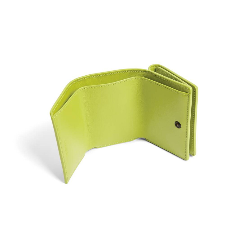 BALENCIAGA Women's Le City Mini Wallet in Pistache outlook